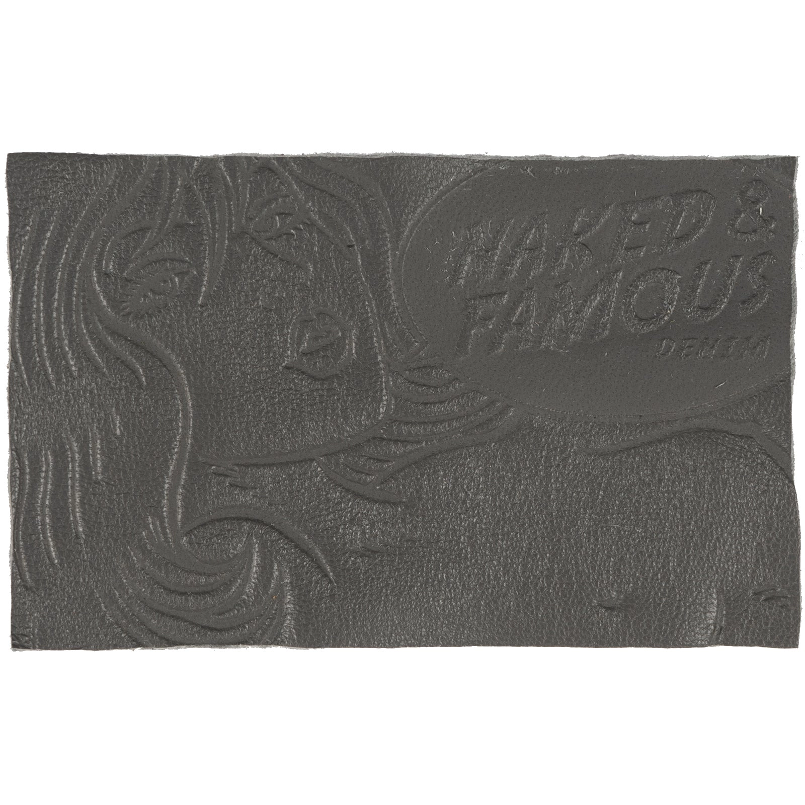 Tragic Blond Patch - Grey Lambskin