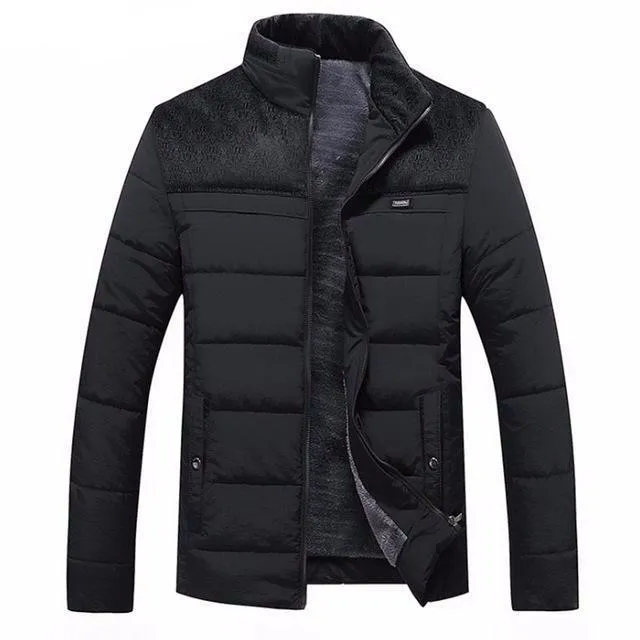 West Louis™ Winter Stand Collar Warm Jacket