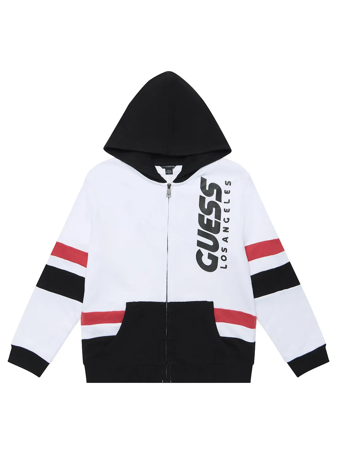 White and Black Hooded Jacket (7–16)