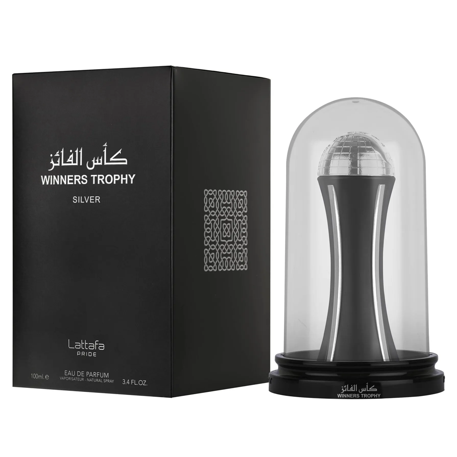 Winners Trophy Silver by Lattafa 100ml EDP