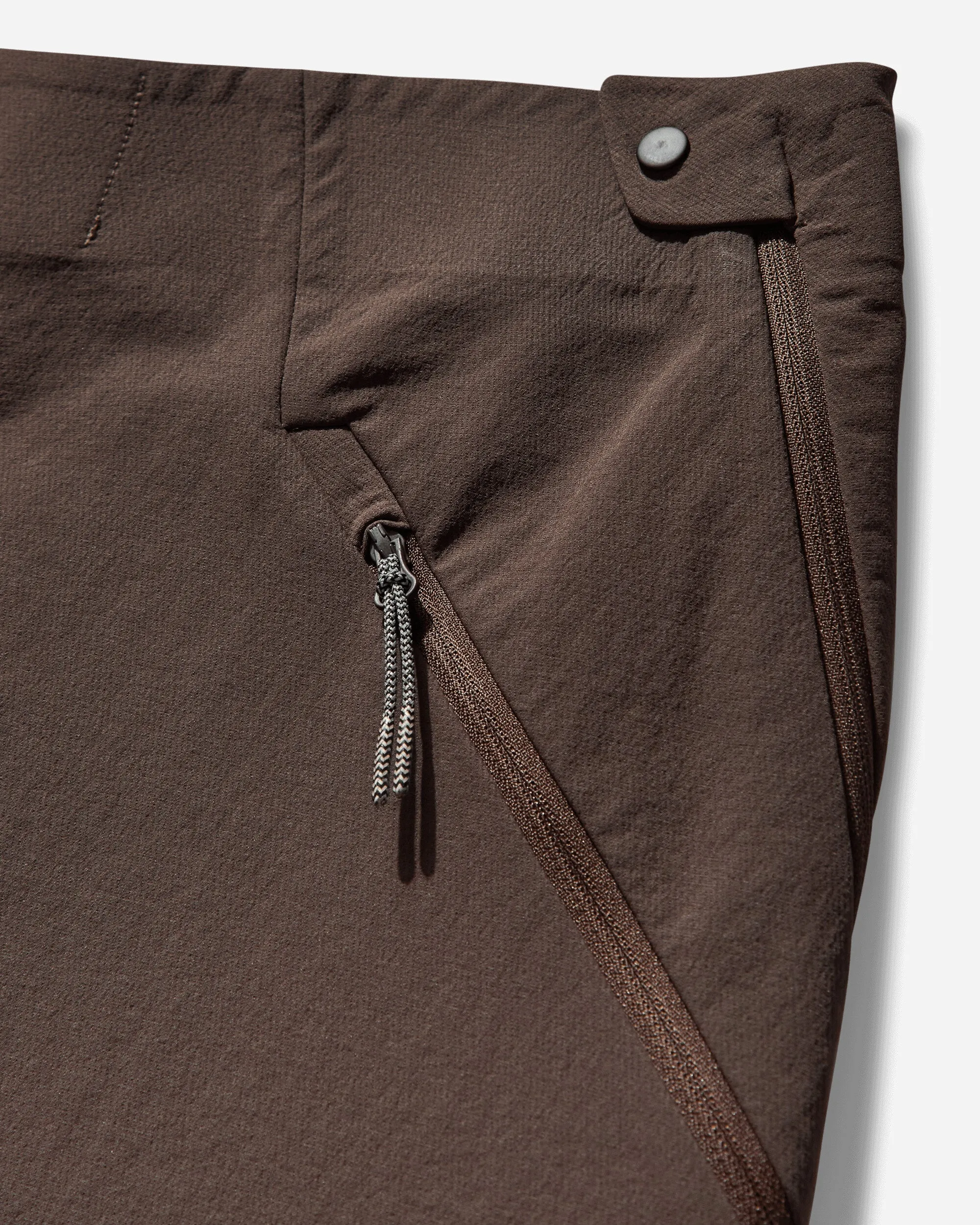 Women's Y Zip Skirt Dark Brown