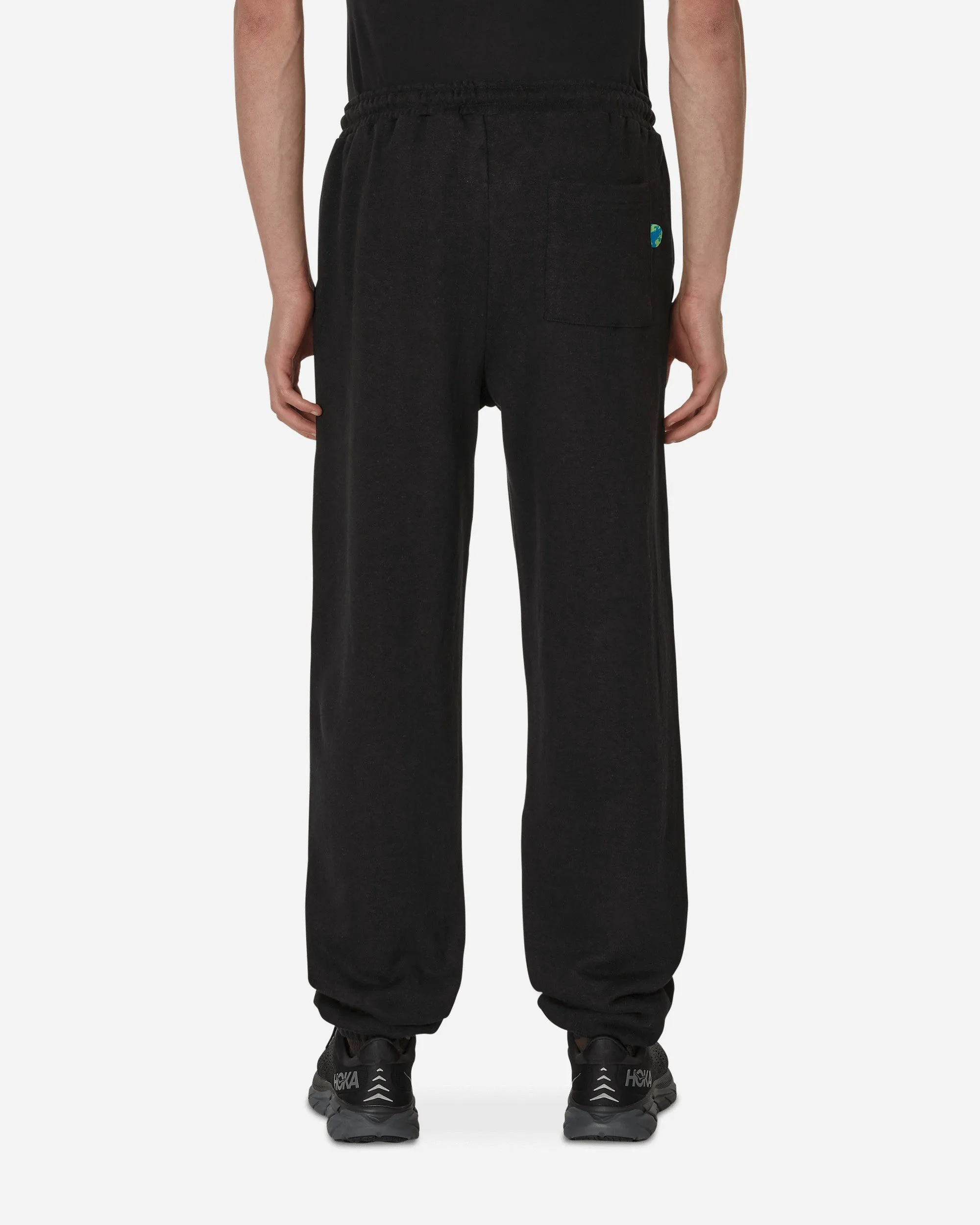 World Peace Hemp Sweatpants Black