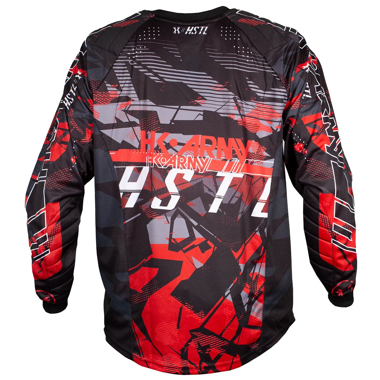 Youth HSTL Line Jersey - Lava - Red/Black