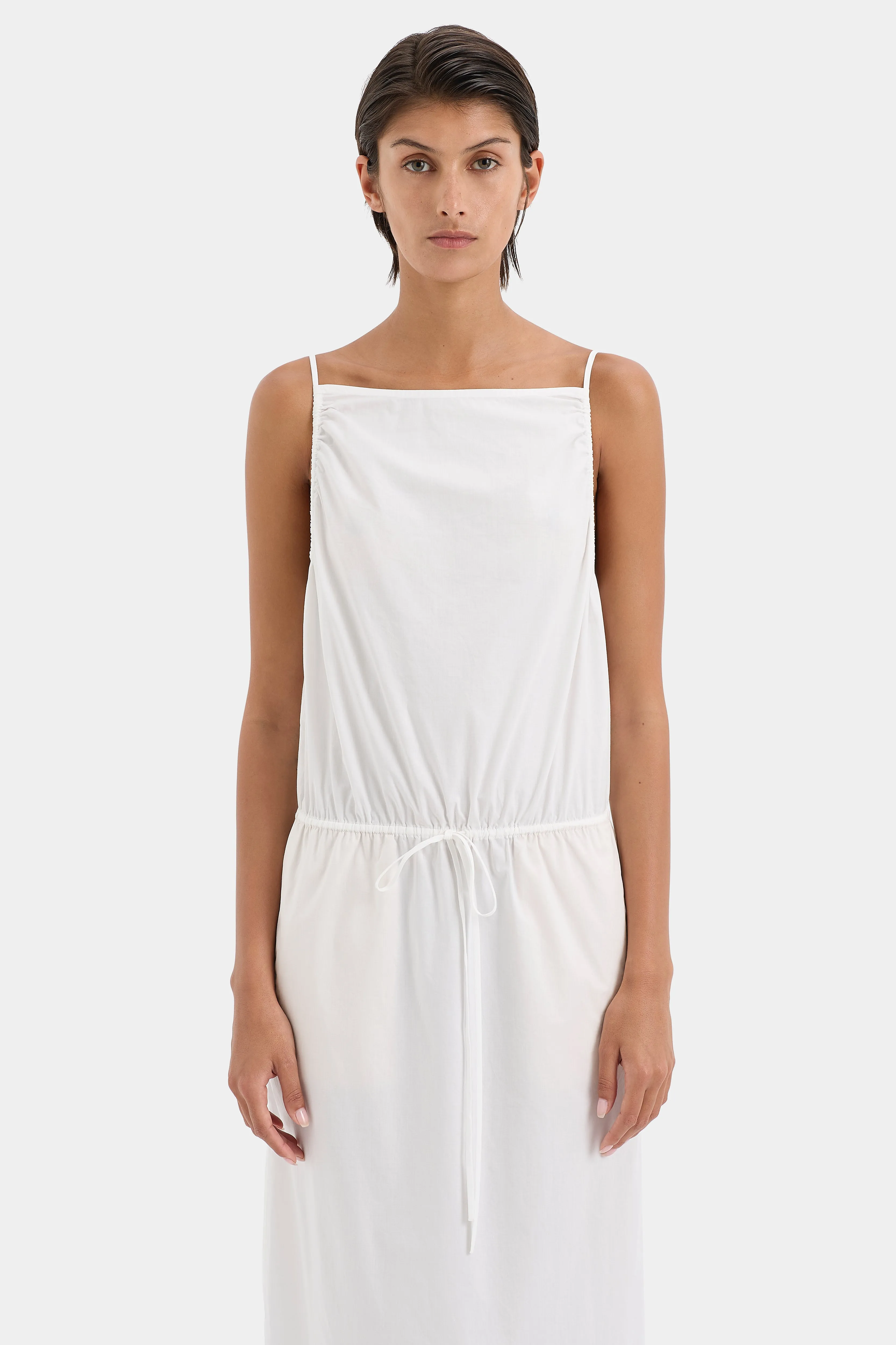 Zaria Tie Midi Dress